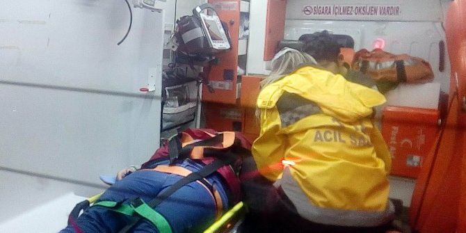 Polis Aracı Yaya Kadına Çarptı