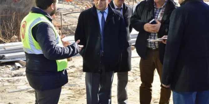 Acer Hastane İnşaatını İnceledi