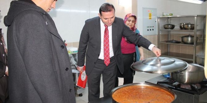 Sungurlu’da Okul Yemekhaneleri Denetlendi