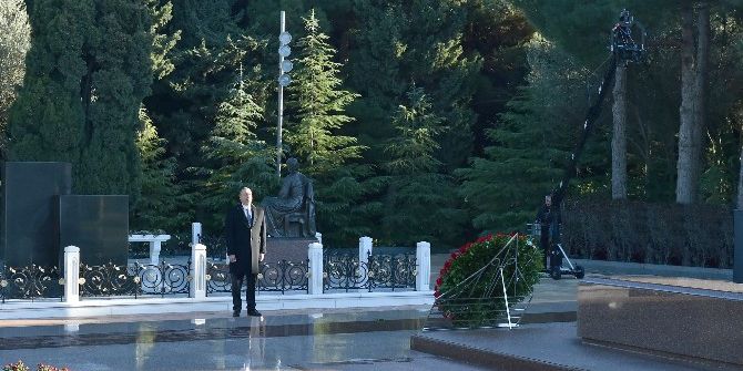 Azerbaycan’ın Ulusal Lideri Haydar Aliyev Bakü’de Anıldı