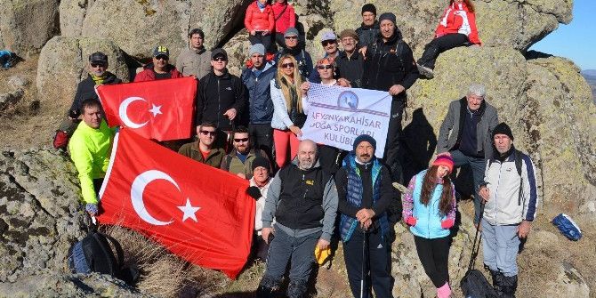 Afdos Üyeleri Eğerli Tepesi’ne Yürüdü