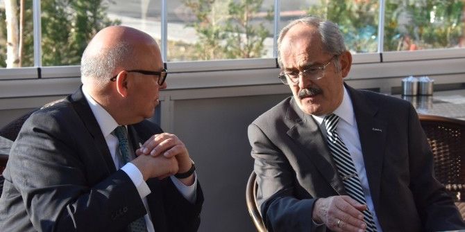 Yılmaz Büyükerşen’in Tekirdağ Temasları