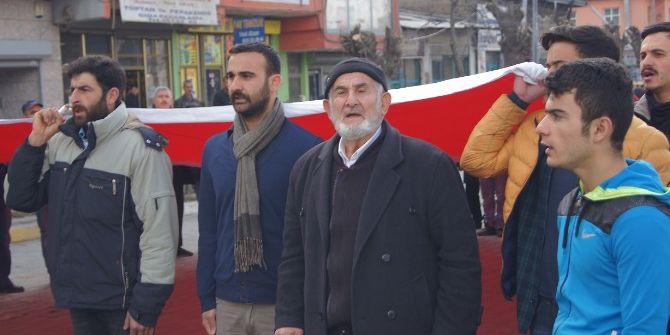 Kağızman Şehitler İçin Yürüdü