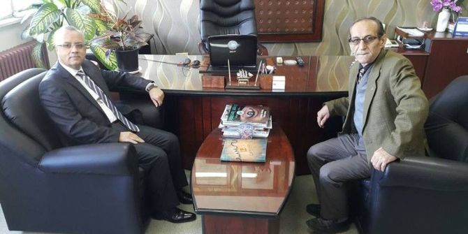 Başkan Kayda’dan Endüstri Meslek Lisesine Ziyaret