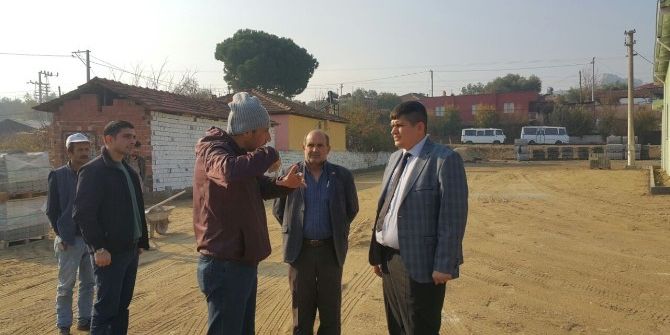 Mahalleliden Başkan Ergün’e Pankartlı Teşekkür