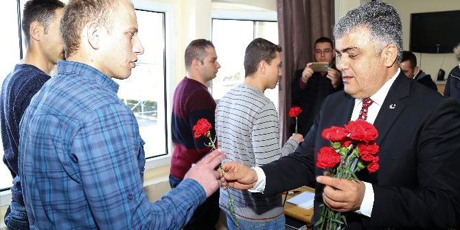 Başkan Özgüven’den Polis Eğitim Merkezi’ne Ziyaret