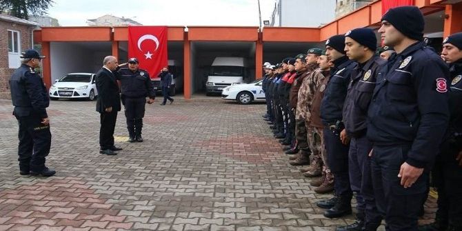 Giresun Valisi Hasan Karahan’dan Çevik Kuvvet Şubesi’ne Ziyaret