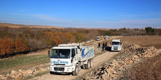 Haliliye Belediyesi Yol Yapım Çalışmalarına Aralıksız Devam Ediyor