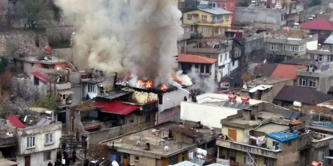 Hafız Yurdunda Yangın Paniği