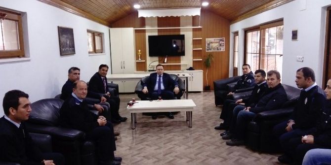 Kaymakam Zadeleroğlu’ndan Polis Memurlarına Ziyaret