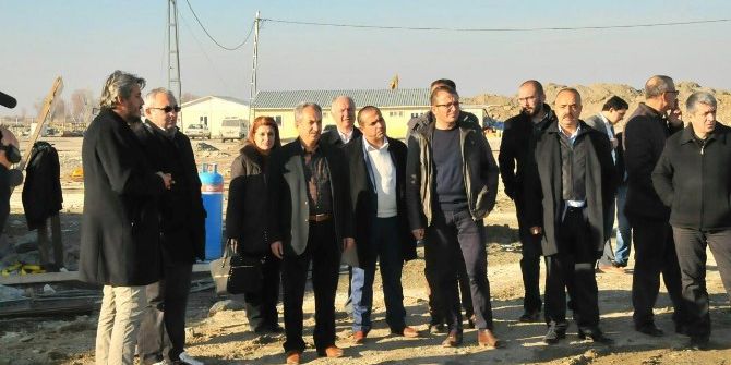 Başkan Akkaya, Ak Parti Yönetim Kurulu Üyelerine Yatırımları Gezdirdi