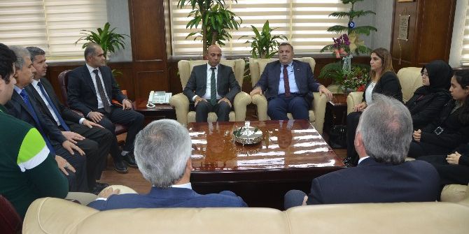 Milli Eğitim Müdürlerinden, Emniyet Müdürlüğüne Taziye Ziyareti