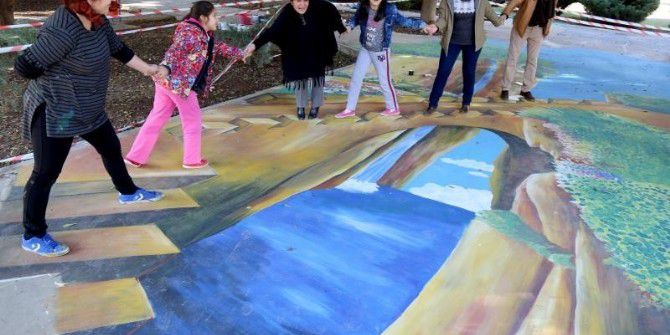 Mezitli Sokakları Sanatla Süsleniyor