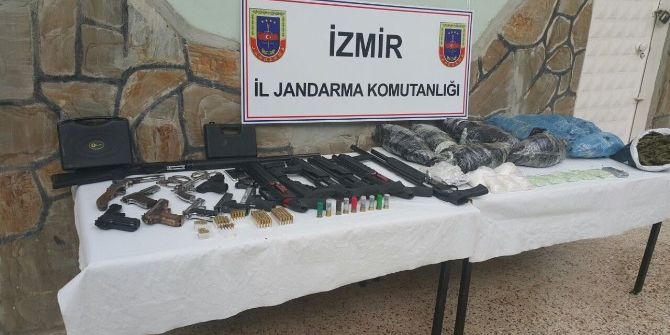 İzmir’de Jandarmadan Uyuşturucu Operasyonu