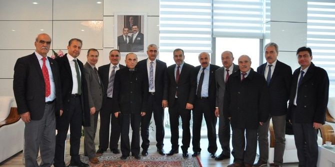 Gümrük Ve Ticaret Bakanlığı Heyetinden Başkan Alan’a Ziyaret