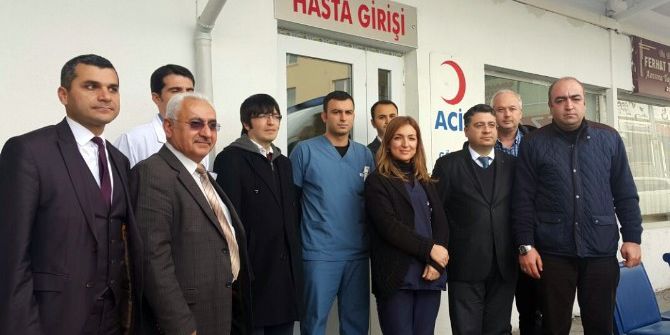 Hasta Yakınından Doktora Saldırı