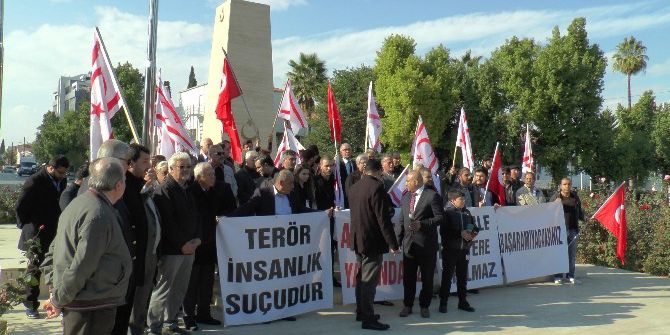 Kktc’de Teröre Lanet Yürüyüşü