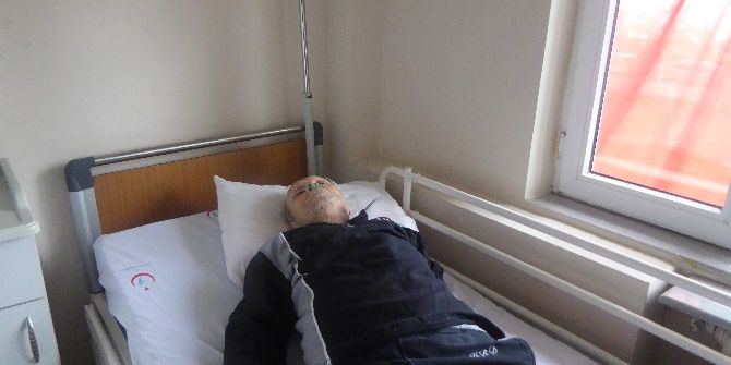 Yaşlı Adamın Kaldığı Konteyner Yandı