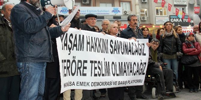 Manisa Emek Platformundan Teröre Tepki