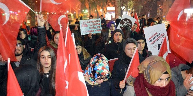 Kastamonu’da Terör Protesto Edildi