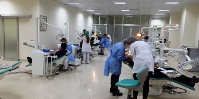 Diş Hekimliği Fakültesi’nde Tedavi Edilen Hasta Sayısı Bir Yılda Yüzde 60 Arttı