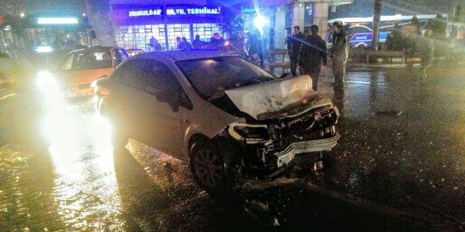 Zonguldak’ta Trafik Kazası 4 Yaralı