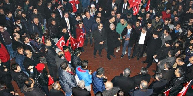 Bartın’da “Teröre Tepki Kardeşliğe Davet” Mitingi
