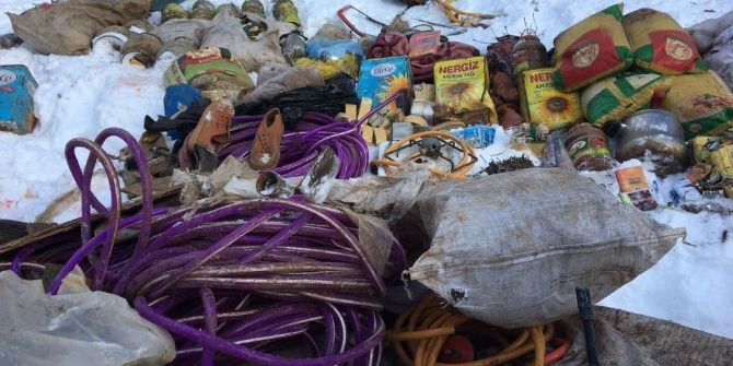 Tunceli’de Hainlerin Yaşam Alanları İmha Edildi