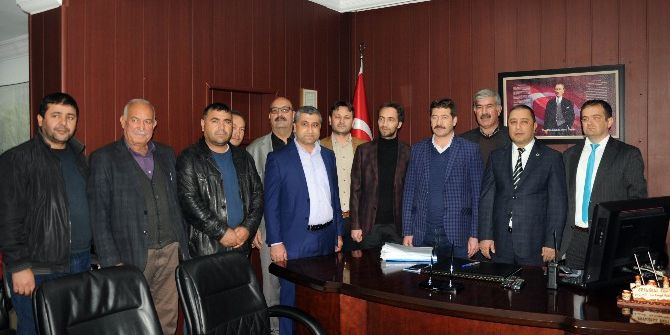 Ak Parti’den Emniyet Müdürlüğüne Taziye Ziyareti