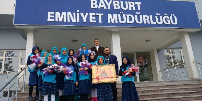 15 Temmuz İmam Hatip Ortaokulu’ndan, Emniyete Ziyaret