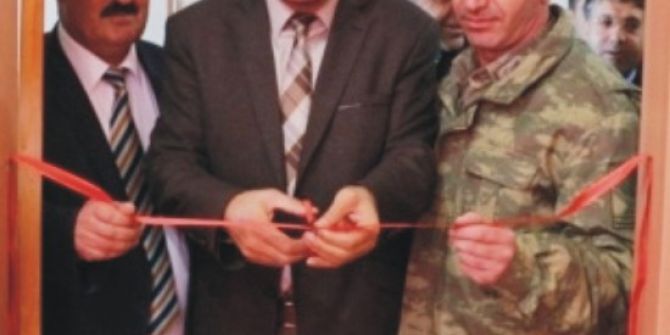 İlkokulda Kütüphane Açılışı