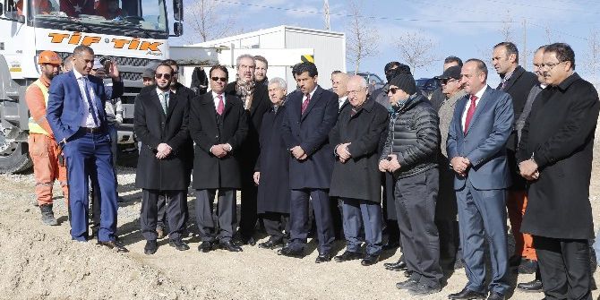 İncek’te Yeni Caminin Temeli Atıldı