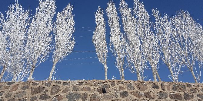 Çaldıran Adeta Dondu
