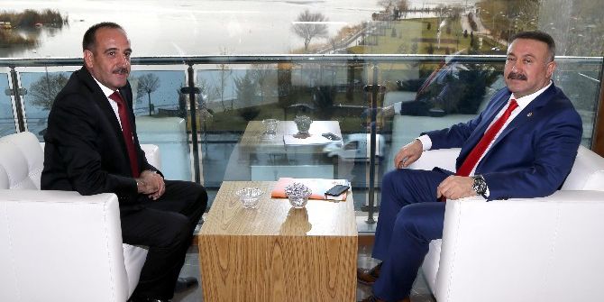 Ak Parti Yerel Yönetimler Başkan Yardımcısı Mersin Milletvekili Hacı Özkan, Duruay’ı Ziyaret Etti