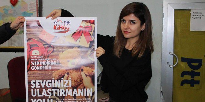 Siirt Ptt’den Yeni Yıla Ücretsiz Yılbaşı Tebrik Kartı