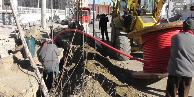 Kulu’da Elektrik Hatları Yer Altına Alınıyor