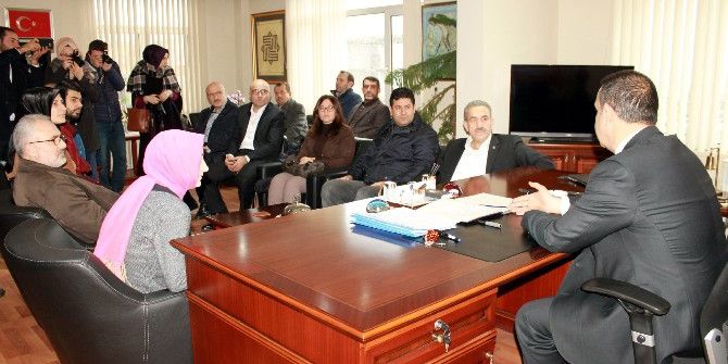 Ak Parti’den Yalova Emniyet Müdürüne Taziye Ziyareti