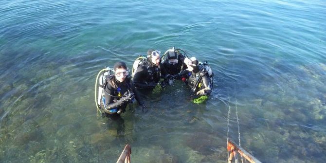 Banüsat İlk Dalışını Yaptı