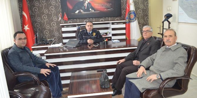 Kula’da Siyasi Parti Başkanlarından Emniyete Ziyaret