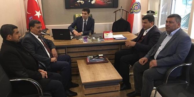 Harran Belediye Başkanı Mehmet Özyavuz’dan Polislere Moral Ziyareti