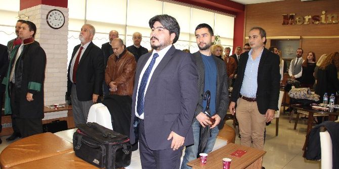 Mersin Barosu’ndan İstanbul Şehitleri İçin Saygı Duruşu