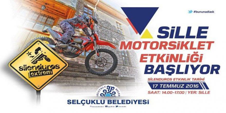 Türkiye’nin İlk Ve Tek Enduro Sokak Etkinliği Sille’de Başlıyor