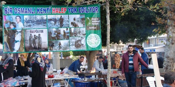 Kumluca’dan Halep’e 7 Bin 400 Tl Destek Var