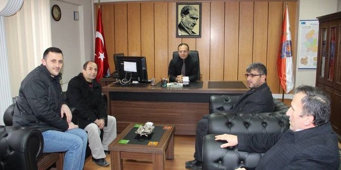 Oltu Sağlık Sen’den Kuruçay’a Taziye Ziyareti