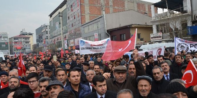 Iğdır’da ’Şehide Saygı, Teröre Tepki’ Yürüyüşü