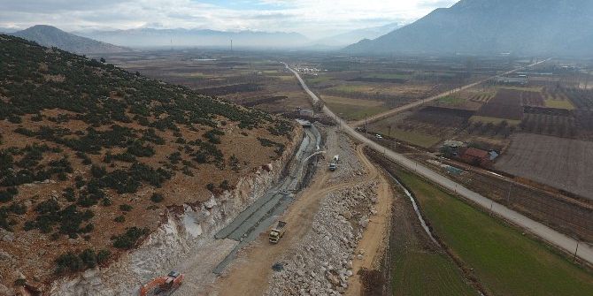 Elmalı Yuva’da Taşkınlardan Koruna Projesi Devam Ediyor