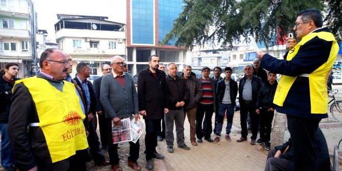 Sarıgöl’de Teröre Tepki Açıklaması