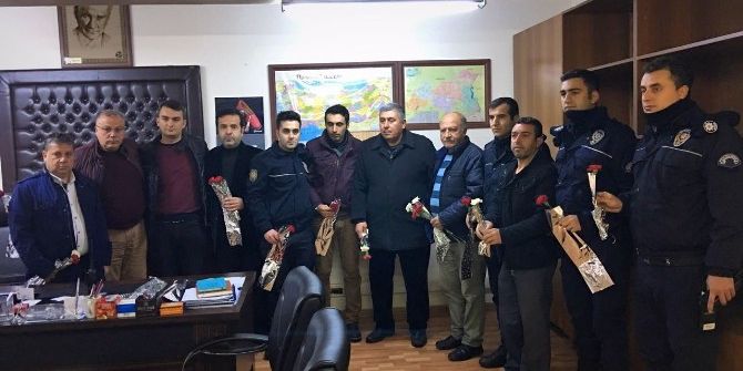 Taraftarlar Derneğinden Çevik Kuvvette Ziyaret