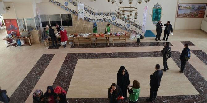 Ahlat’ta “Halep” İçin Yardım Kermesi