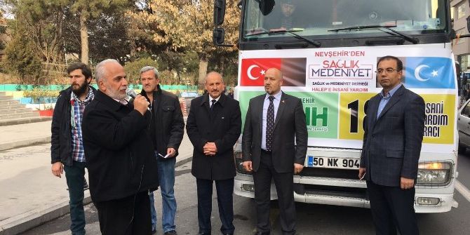 Nevşehir’den Halep’e 24 Ton Un Gönderildi